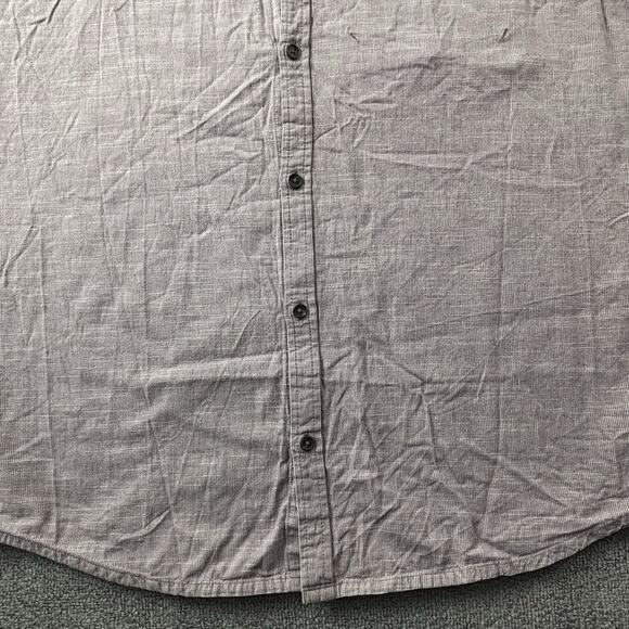 PrAna Shirt Adult Extra Large Red Button Up Short Sleeve Slim Fit Casual Men's - Picture 6 of 14